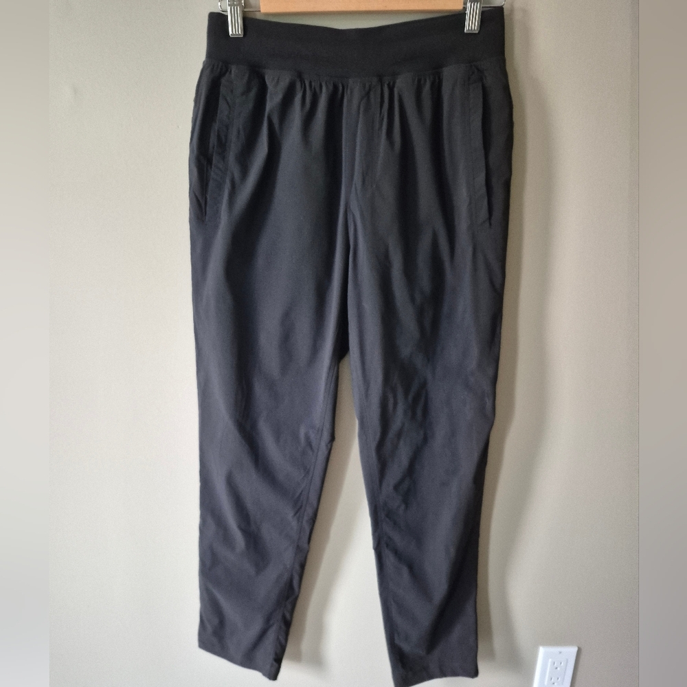 Cloudveil Black Lightweight Pants With Pockets. Stretch Waist Small S